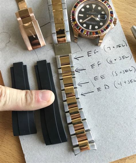 bracelet oysterflex rolex|oysterflex size chart.